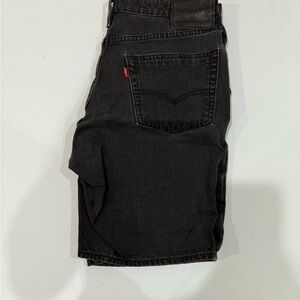 Levi's Black Denim shorts Classic Style